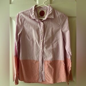 Vintage two-toned pink button down